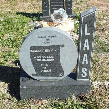 LAAS Susanna Elizabeth 1928-1999