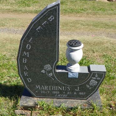 LOMBARD Marthinus J. 1968-1987