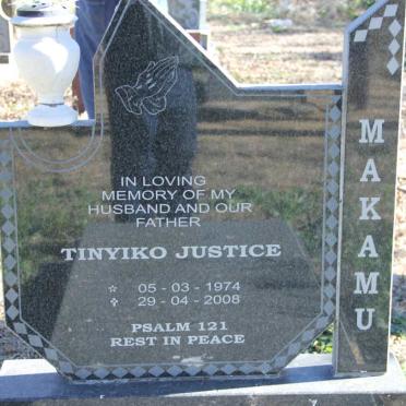 MAKAMU Tinyiko Justice 1974-2008