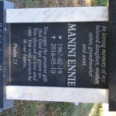 MAJOE Manini Ennie 1967-2016