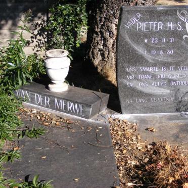 MERWE Pieter H.S., van der 1931-1980 &amp; Maria M.F. ENGELS 1934-