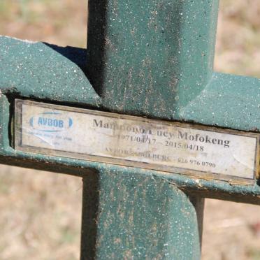 MOFOKENG Mampono Lucy 1971-2015