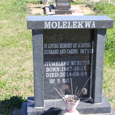 MOLELEKWA Itumeleng Winston 1967-2014