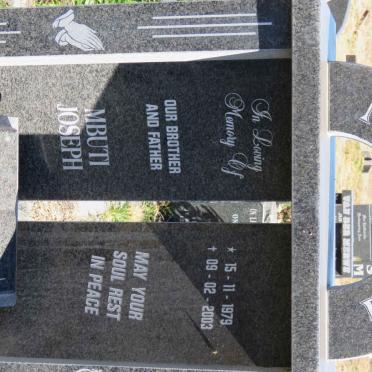 MOFOKENG Mbuti Joseph 1979-2003