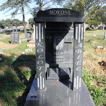 MOKONE Koloti Abiel 1948-2012