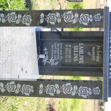 MPHUTHI Lahliwe Selina 1964-2011