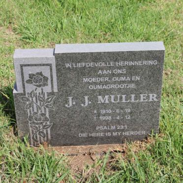 MULLER J.J. 1910-1998