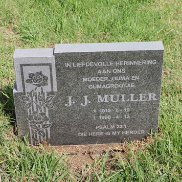 MULLER J.J. 1910-1998