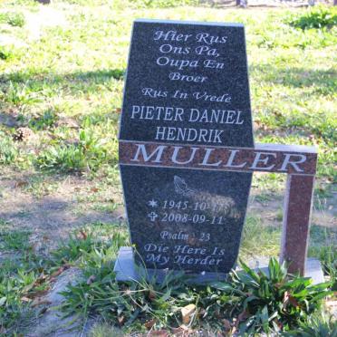 MULLER Pieter Daniel Hendrik 1945-2008