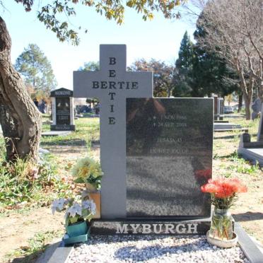 MYBURGH Bertie 1966-2008