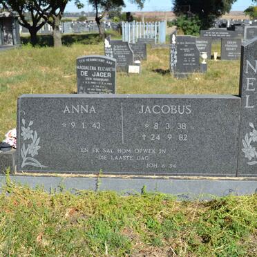 NEL Jacobus 1938-1982 &amp; Anna 1943-