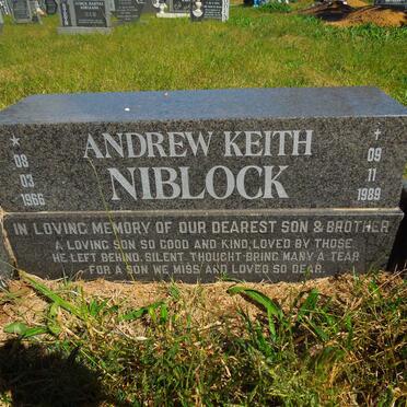 NIBLOCK Andrew Keith 1966-1989