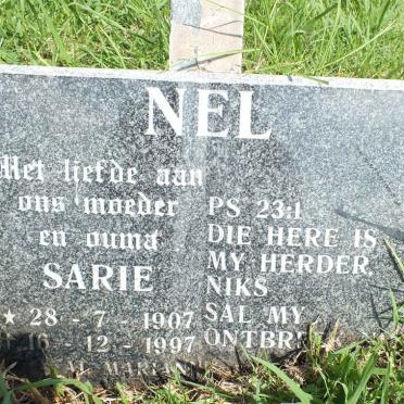 NEL Sarie 1907-1997