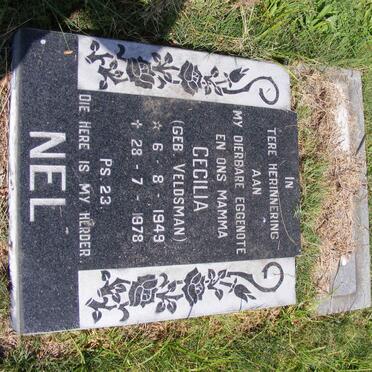 NEL Cecilia nee VELDSMAN 1949-1978