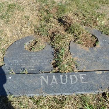 NAUDE Pieter Johannes 1958-1987