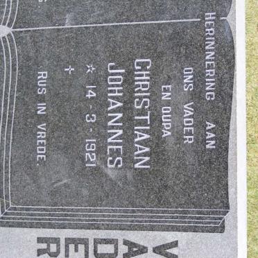 NAUDE Christiaan Johannes 1921- &amp; Cornelia Johanna 1923-1987