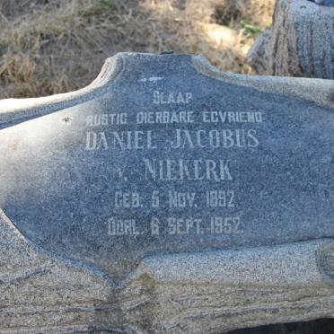 NIEKERK Daniel Jacobus, van 1892-1952 &amp; Sienta SMIT 1894-1976