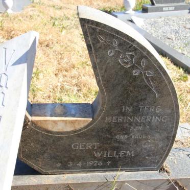 NIEKERK Gert Willem, van 1926- &amp; Magdalena Petronella 1931-1991