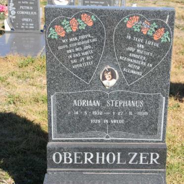 OBERHOLZER Adriaan Stephanus 1932-1999