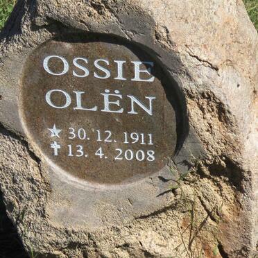 OLËN Ossie 1911-2008