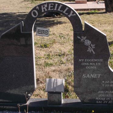 O'REILLY Sanet 1952-2010
