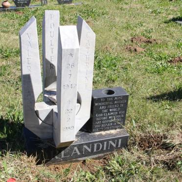 ORLANDINI Valerie Ann Cathrine nee POULTER 1942-1989