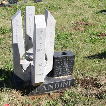ORLANDINI Valerie Ann Cathrine nee POULTER 1942-1989