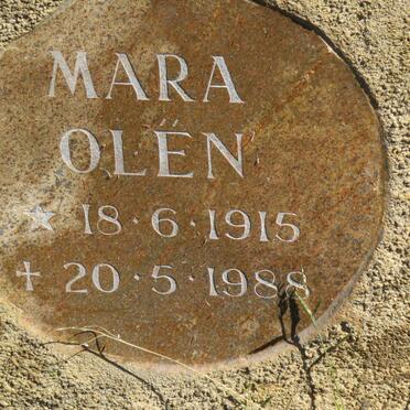 OLËN Mara 1915-1988