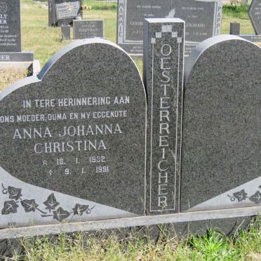 OESTERREICHER Anna Johanna Christina 1932-1991