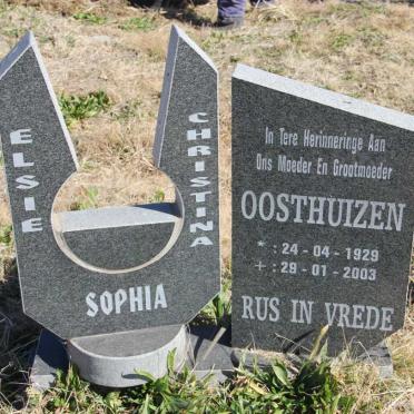 OOSTHUIZEN Elsie Christina Sophia 1929-2003
