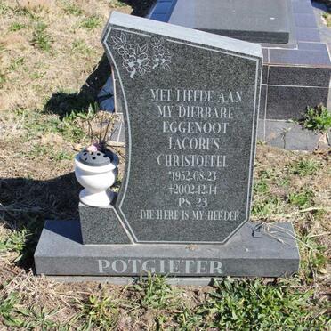 POTGIETER Jacobus Christoffel 1952-2002