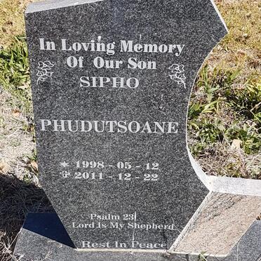 PHUDUTSOANE Sipho 1998-2011