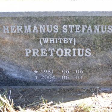 PRETORIUS Hermanus Stefanus 1981-2004