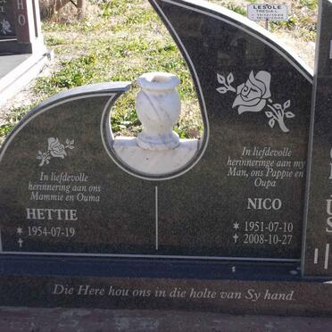 PRETORIUS Nico 1951-2008 &amp; Hettie 1954-