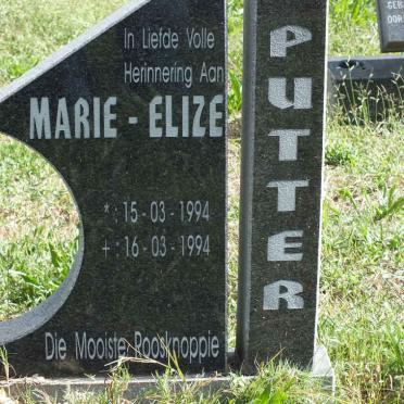 PUTTER Marie-Elize 1994-1994
