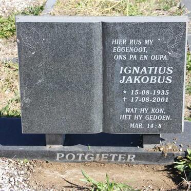 POTGIETER Ignatius Jakobus 1935-2001
