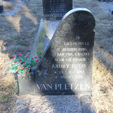 PLETZEN Andry Hugo, van 1963-1979