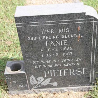 PIETERSE Fanie 1952-1967