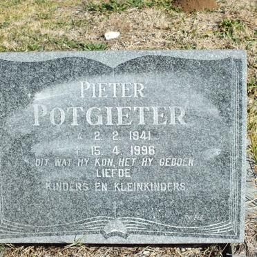 POTGIETER Pieter 1941-1996