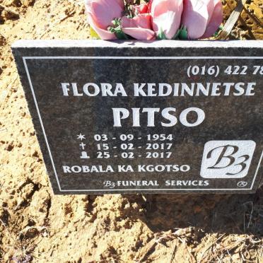 PITSO Flora Kedinnetse 1954-2017