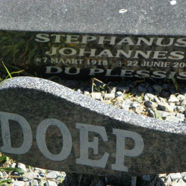 PLESSIS Stephanus Johannes, du 1918-2004