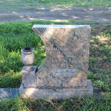 PLESSIS E.V., du 1932-1997 &amp; Kathleen D. 1938-1990