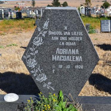 PLESSIS Adriana Magdalena, du 1928-