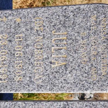 QUINTAL Joao, de 1907-1994 &amp; Julia DE NOBREGA 1908-1991 