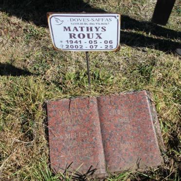 ROUX Mathys 1941-2002