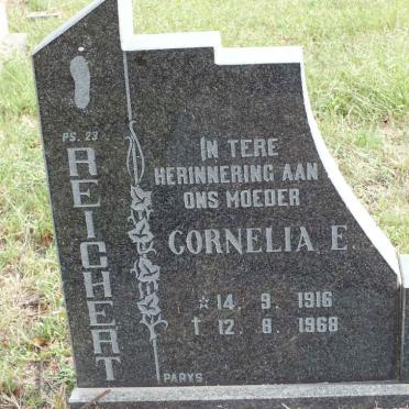REICHERT Cornelia E. 1916-1968