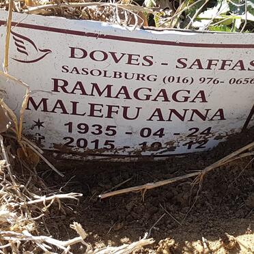 RAMAGAGA Malefu Anna 1935-2015