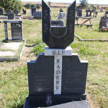 RADEBE Themba Lucas 1971-2005