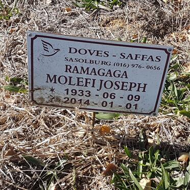 RAMAGAGA Molefi Joseph 1933-2014