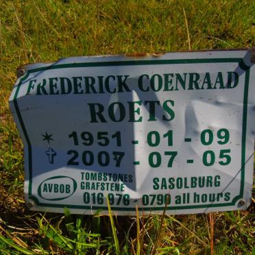 ROETS Frederick Coenraad 1951-2007